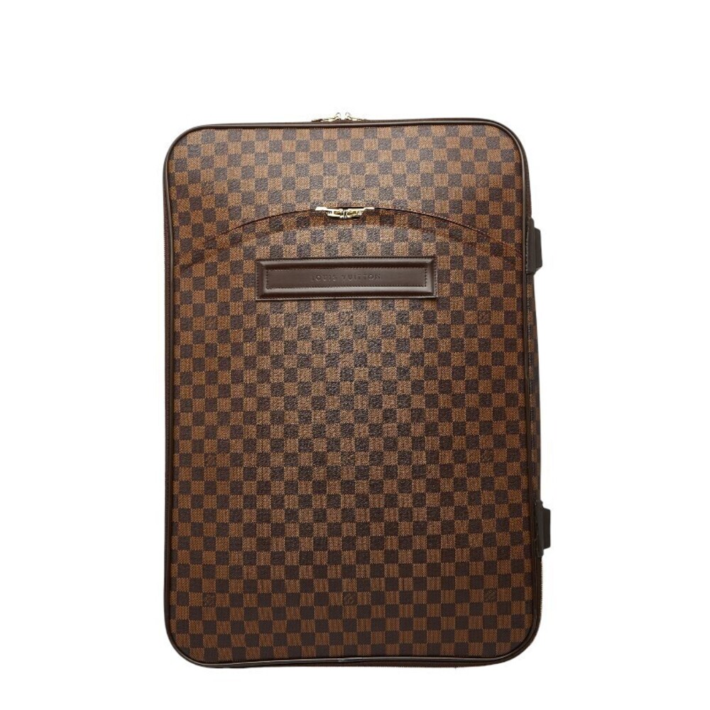 Louis Vuitton Damier Pegase Carry Bag Brown Leather